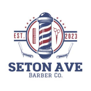 Seton Ave Barber Co. logo